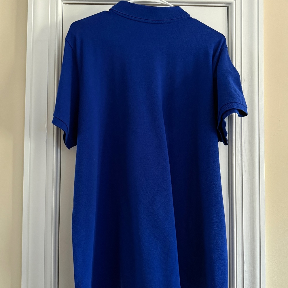 Lauren Ralph Lauren women's royal blue pique polo shirt size 3X - Picture 2 of 3
